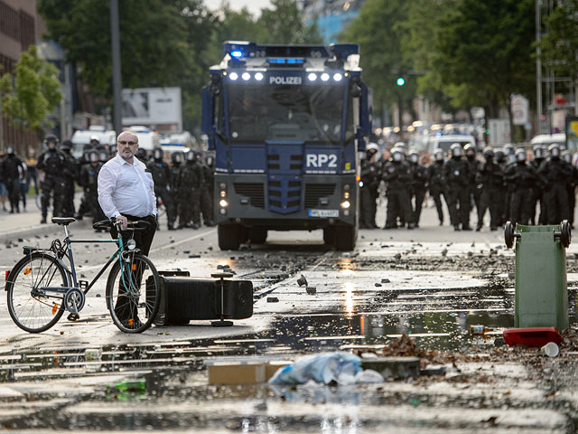 Беспорядки во время саммита G20. Гамбург, июль 2017 года 