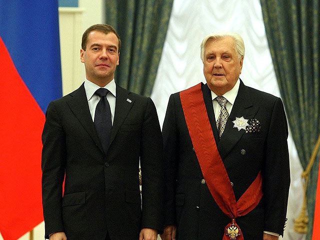 Дмитрий Медведев и Илья Глазунов