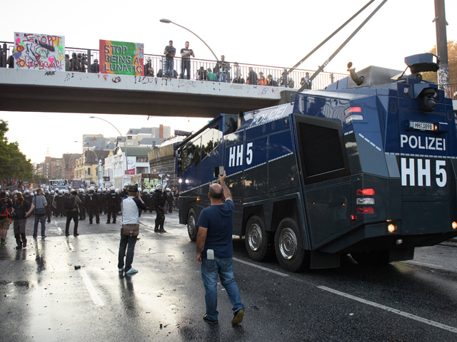 Беспорядки во время саммита G20. Гамбург, июль 2017 года