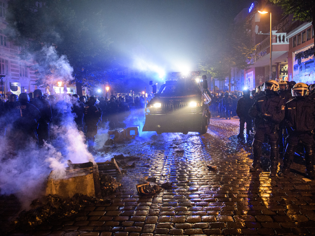 Беспорядки во время саммита G20. Гамбург, июль 2017 года
