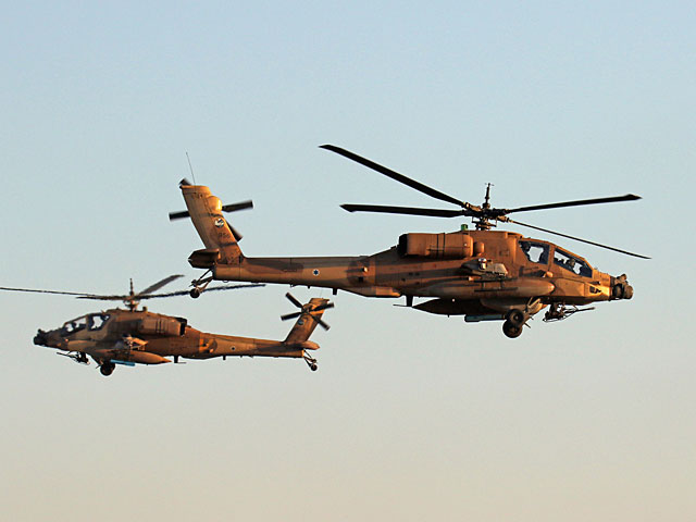 В связи с аварией полеты вертолетов Apache временно приостановлены
