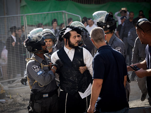 Антисионистская акция в Иерусалиме: полиция наводит порядок
