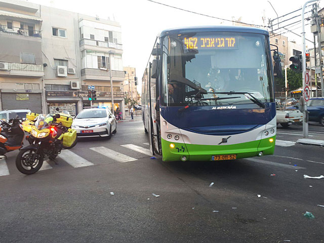 В Тель-Авиве автобус сбил пешехода  
