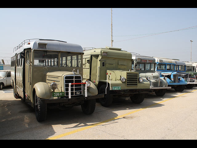 Выставка "Эгед": израильские автобусы &#8211; от Бялика до наших дней   