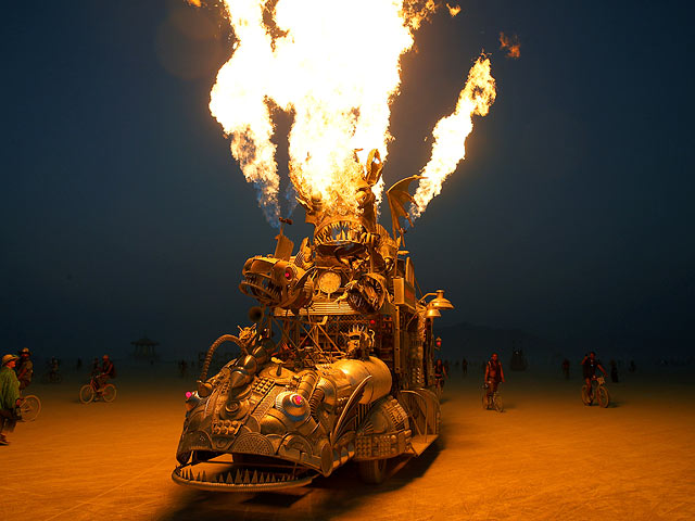 Burning Man: огненный фестиваль в пустыне Невады