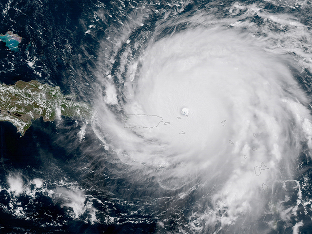 Ураган "Ирма" в Атлантическом океане, 6 сентября 2017 года   
