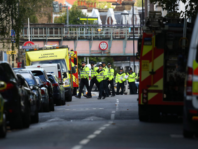 Теракт в лондонском метро: 22 человека получили ожоги