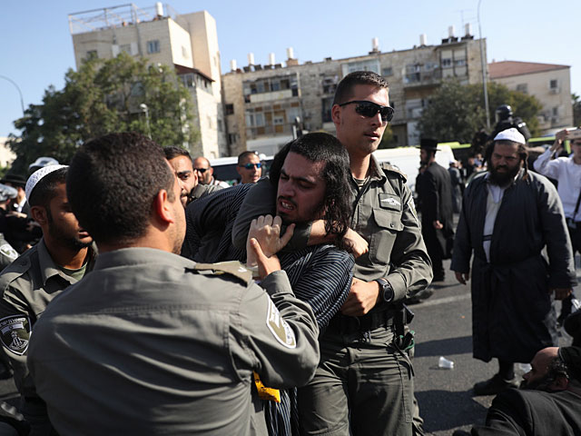 Акция протеста "харедим" в Иерусалиме: задержаны 8 участников беспорядков    