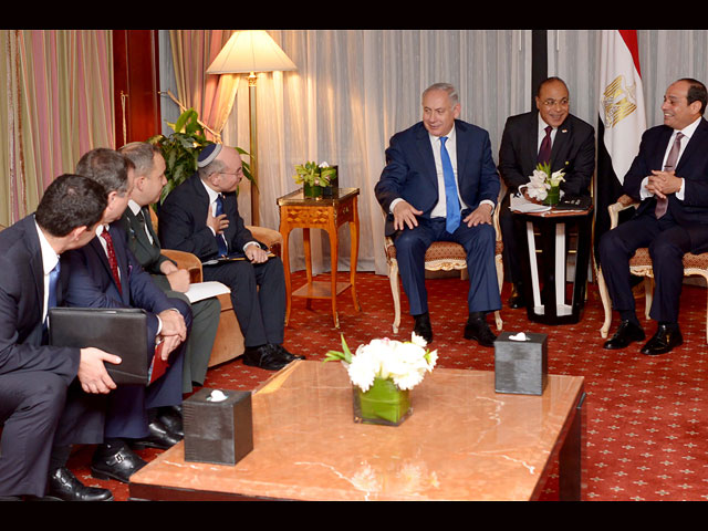 В Нью-Йорке Нетаниягу провел переговоры с президентом Египта  