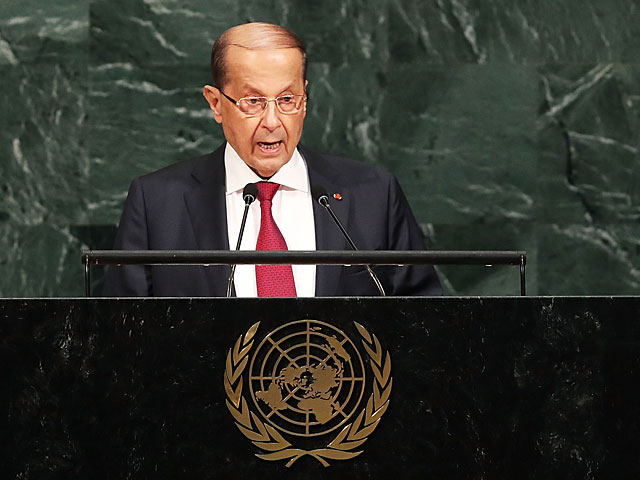 Президент Ливана с трибуны ООН обвинил Израиль в нарушении воздушного пространства    