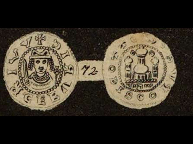 На монетах вюрцбургского епископа Отто I Лобдебурга (1207-1222) под изображением замка на иврите указано имя мюнцмейстера &#1497;&#1495;&#1497;&#1488;&#1500; (Йехиэль)