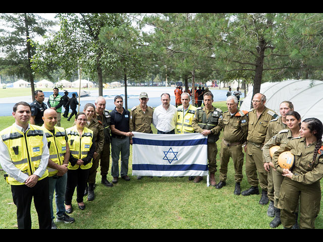 Делегация ЦАХАЛа, участвовавшая в спасательной операции в Мексике, возвратилась в Израиль  