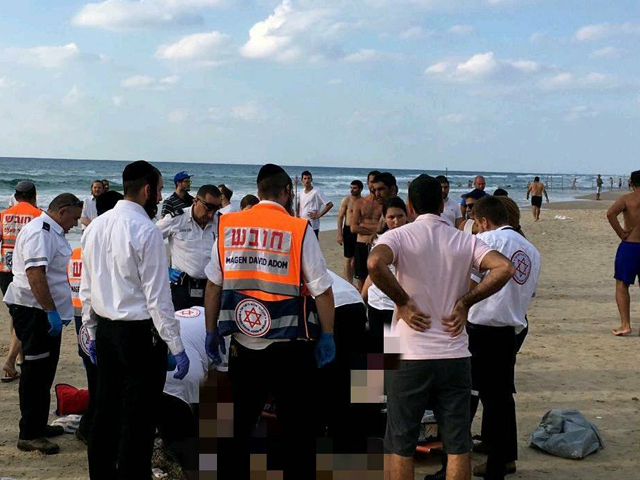 На одном из пляжей Нетании утонул 75-летний мужчина