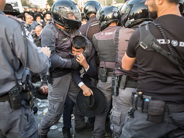 День Гнева ультраортодоксов: полиция задержала 120 участников беспорядков  