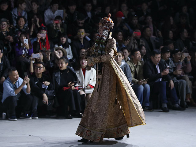 Завершение недели моды в Пекине
