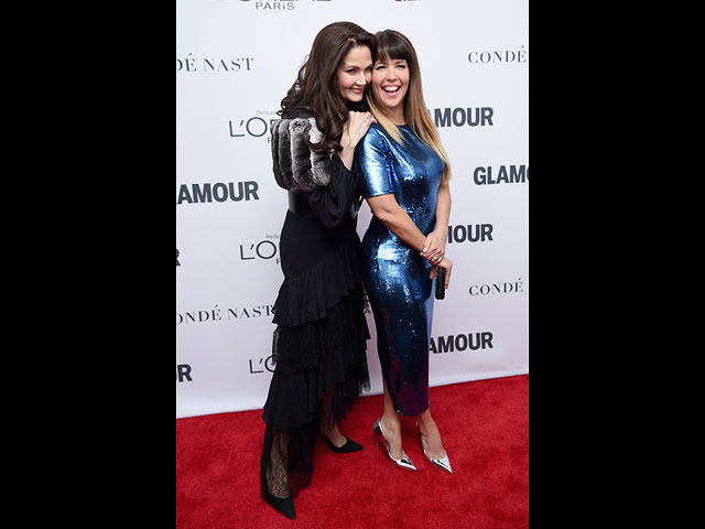 Линда Картер и Патти Дженкинс на церемонии "Glamour Women Of The Year 2017"