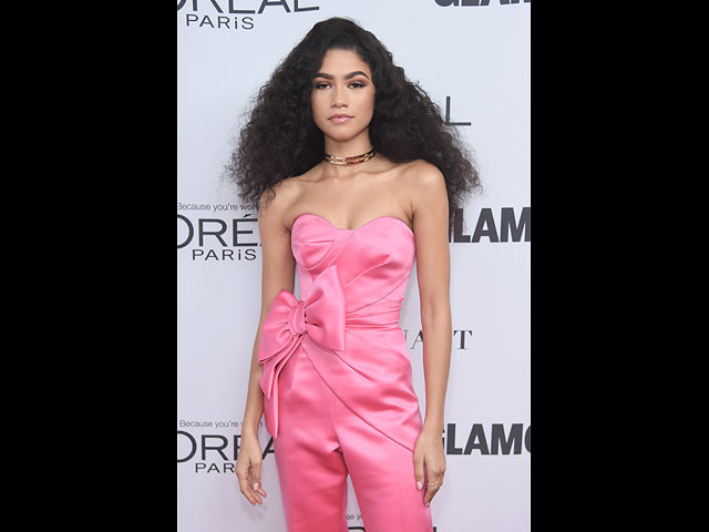 Зендая на церемонии "Glamour Women Of The Year 2017"