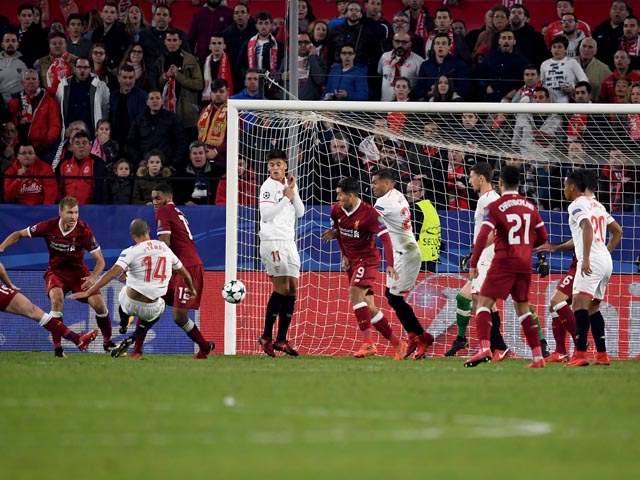 Проигрывая 0:3, "Севилья" сыграла вничью с "Ливерпулем"