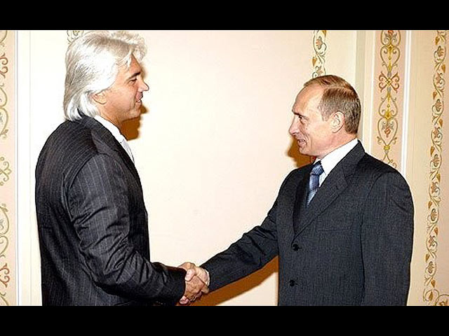 Дмитрий Хворостовский  и Владимир Путин