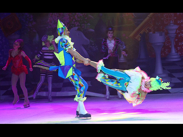 Московский цирк на льду представляет в Израиле в декабре: "Алиса в стране чудес"