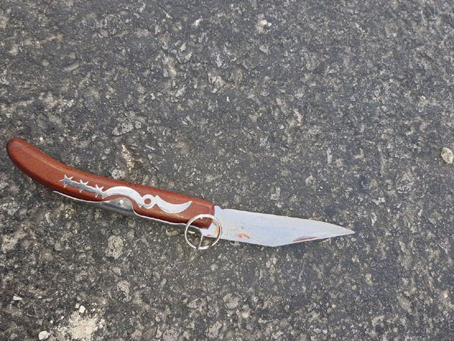 Нож, который использовал террорист