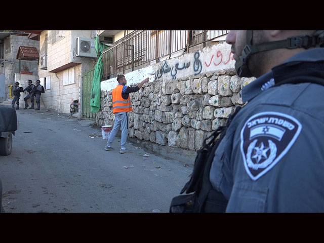 В иерусалимском районе Сильван полиция провела операцию под кодовым номером 700  