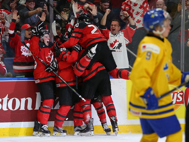 Победителями молодежного чемпионата мира стали канадские хоккеисты