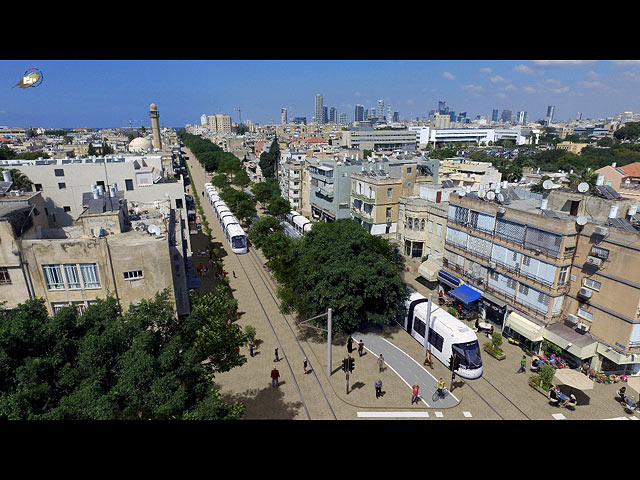 Компания НЕТА начинает прокладку яффского участка "красной" линии скоростного трамвая  