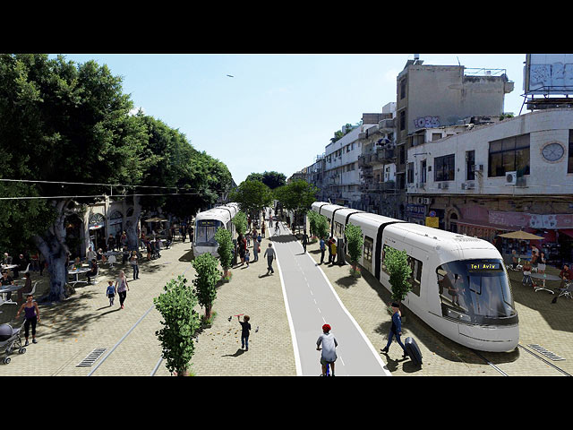 Компания НЕТА начинает прокладку яффского участка "красной" линии скоростного трамвая  