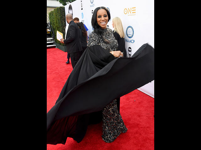 На церемонии  NAACP Image Award