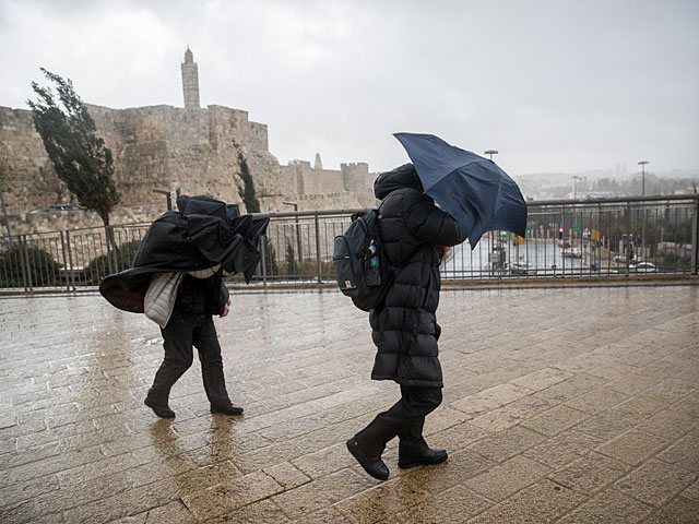 В Израиле начался второй зимний шторм 2018 года  