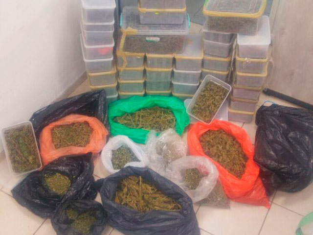 В квартире в Кфар-Сабе изъяты 24 килограмма марихуаны