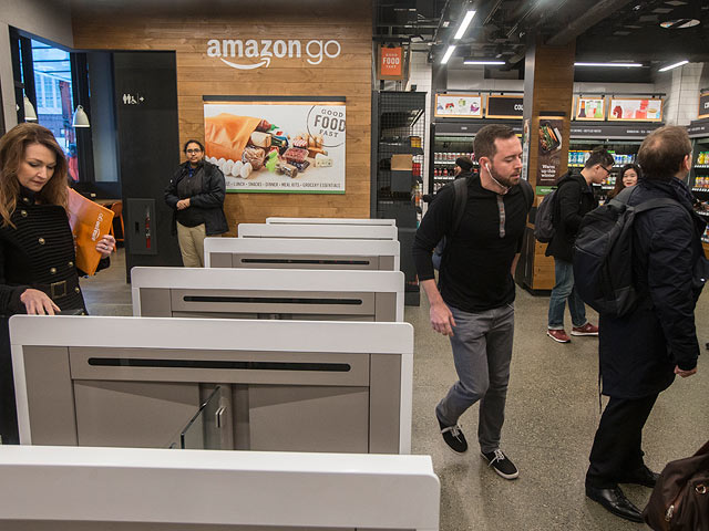 Amazon Go в Сиэтле. 22 января 2018 года