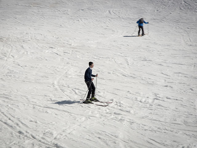 Курорт Хермон впервые в этом году открылся для горнолыжников  