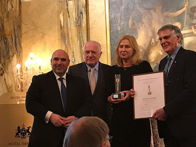 В Вене Ципи Ливни вручена престижная международная награда  