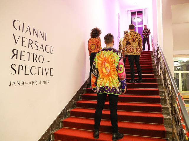 Показ Gianni Versace в Берлине