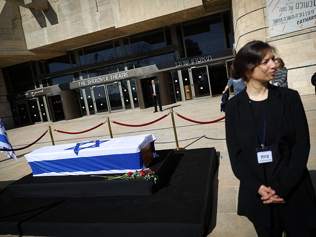 Похороны Хаима Гури. 1 февраля 2018 года  