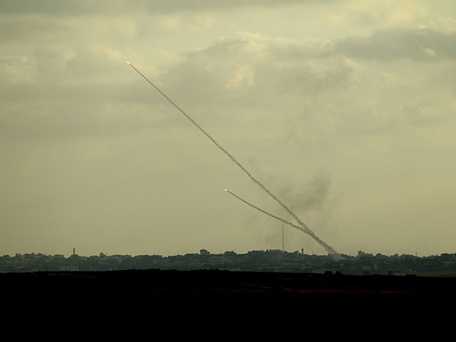 Пуск ракет из сектора Газы (архив)   