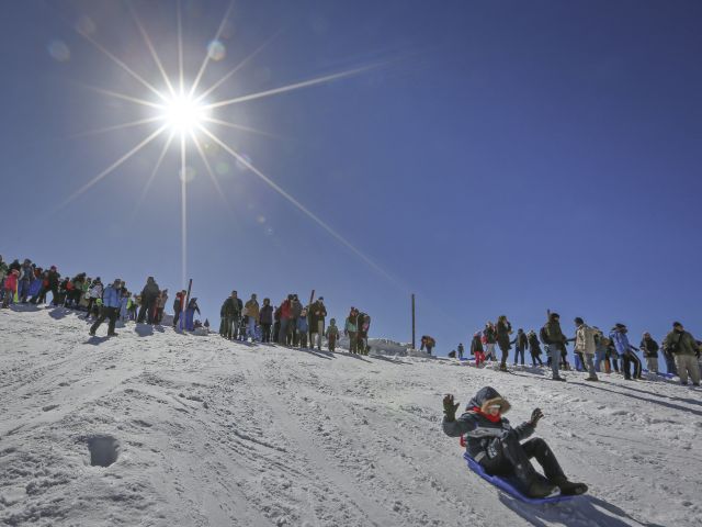Необычно теплая для начала февраля погода может сорвать начавшийся недавно горнолыжный сезон на горе Хермон