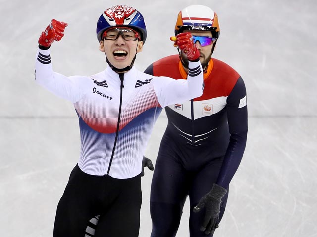 Шорт-трек: золото завоевал кореец, россиянин - бронзу. Лим Хойюн установил олимпийский рекорд
