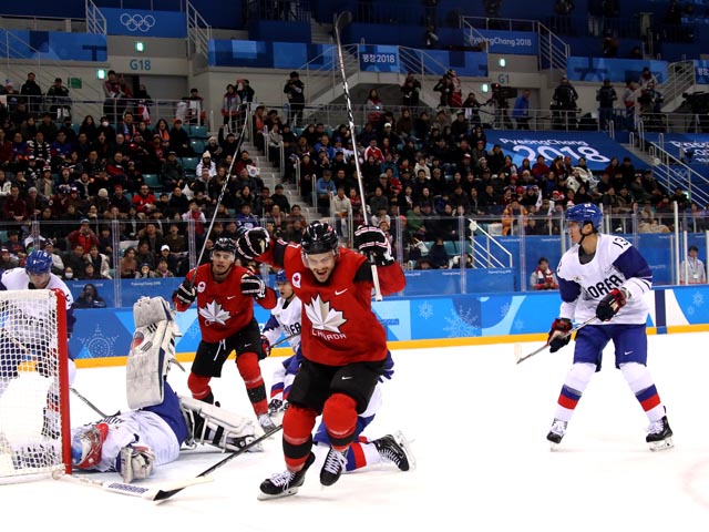 Хоккей. Канадцы обыграли корейцев и вышли в четвертьфинал