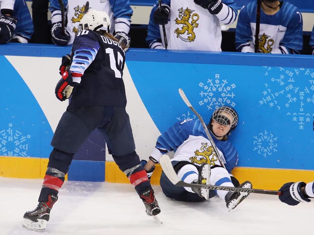 Хоккей. Американки разгромили сборную Финляндии и вышли в финал