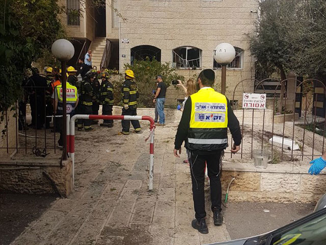 На месте происшествия в Иерусалиме. 20 февраля 2018 года