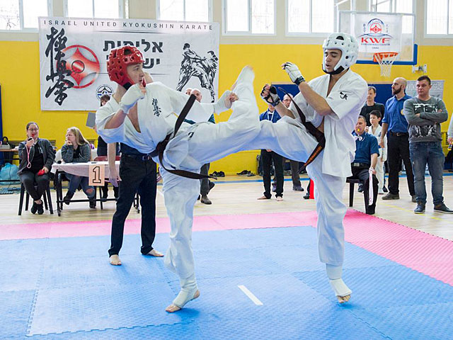 Соревнования по карате-киокушин в Ришон ле-Ционе