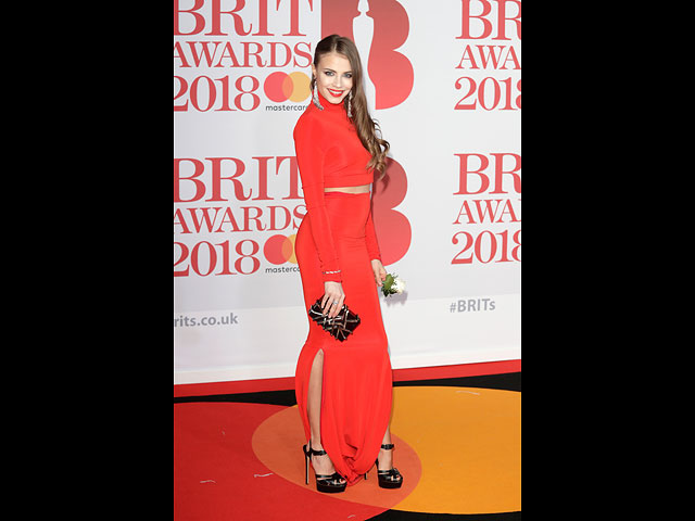 Ксения Чумичева на церемонии Brit Awards