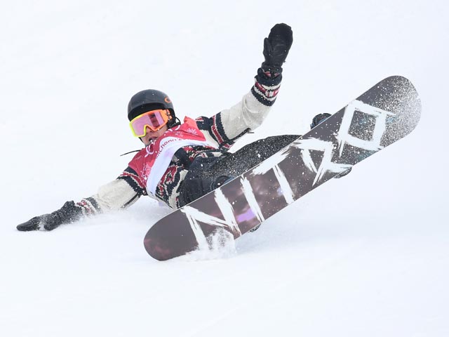 Биг-эйр. Олимпийским чемпионом стал канадский сноубордист