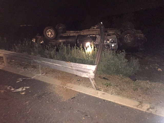На севере Израиля автомобиль столкнулся с коровой, водитель погиб