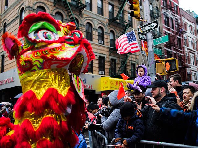 Китайский новый год: парад на Манхэттене