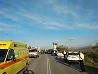Подозрение на автомобильный теракт в Самарии. Четверо пострадавших