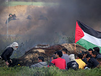 На границе сектора Газы накануне "марша миллионов"